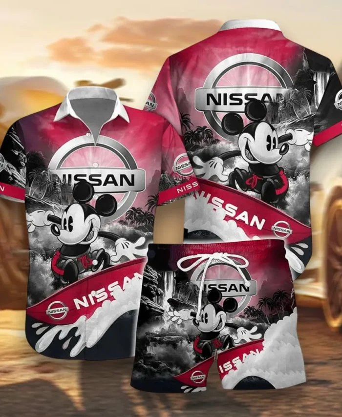 Crossover SUV Hawaiian Shirt Exclusive Logo, Drift-Ready Button Shirt CAR151