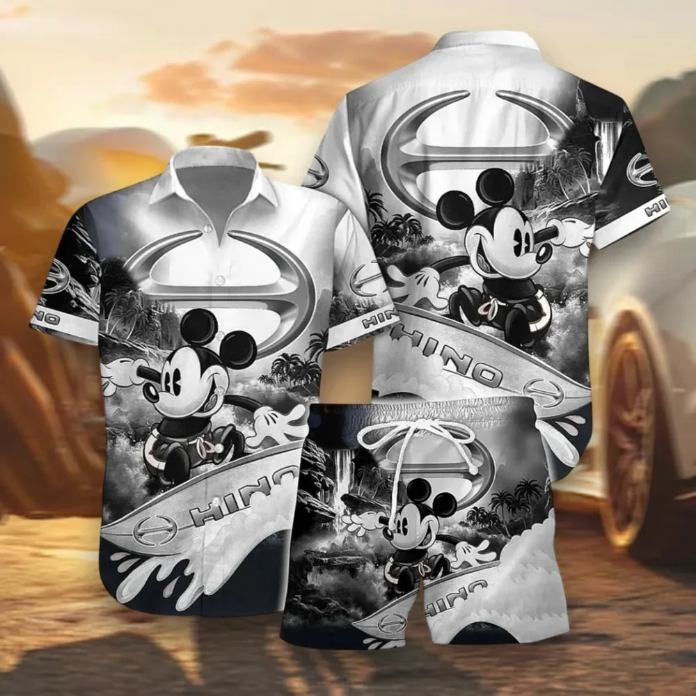 Freight Transporter Hawaiian Shirt Exclusive Logo, Highway Cruise Button Shirt CAR151
