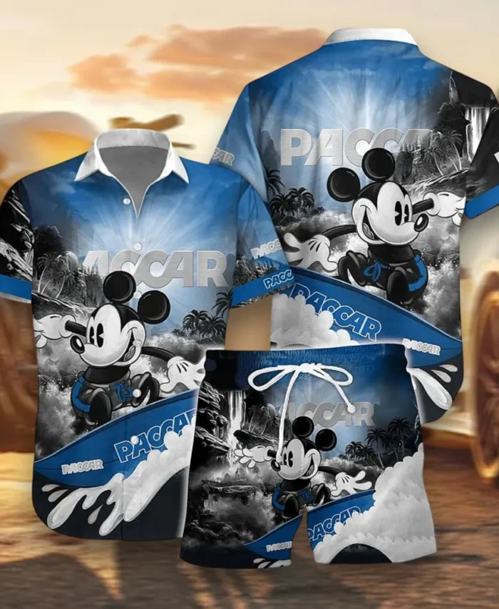 Logistics Truck Hawaiian Shirt Exclusive Logo, Road Life Button Shirt CAR151