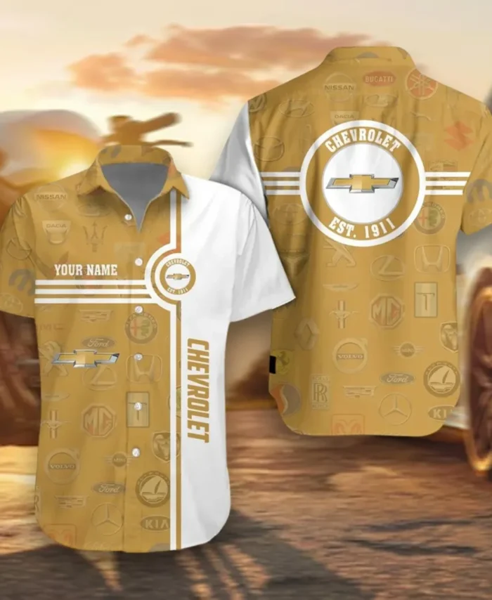 Reliable Family Car Hawaiian Shirt Exclusive Logo, Custom Garage Button Shirt CAR174