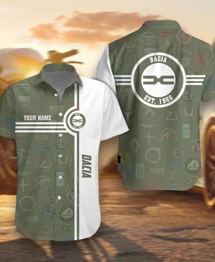 Duramax Systems Hawaiian Shirt Exclusive Logo, Custom Ride Button Shirt CAR174