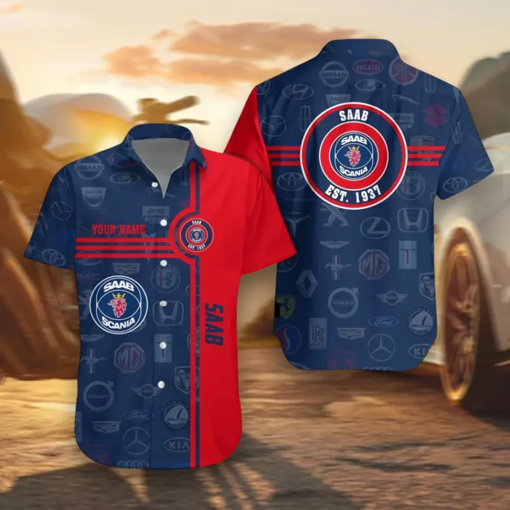 Premium Off-Road Ride Hawaiian Shirt Exclusive Logo, Urban Driver Button Shirt CAR174
