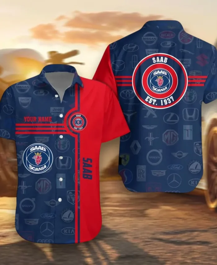 Premium Off-Road Ride Hawaiian Shirt Exclusive Logo, Urban Driver Button Shirt CAR174