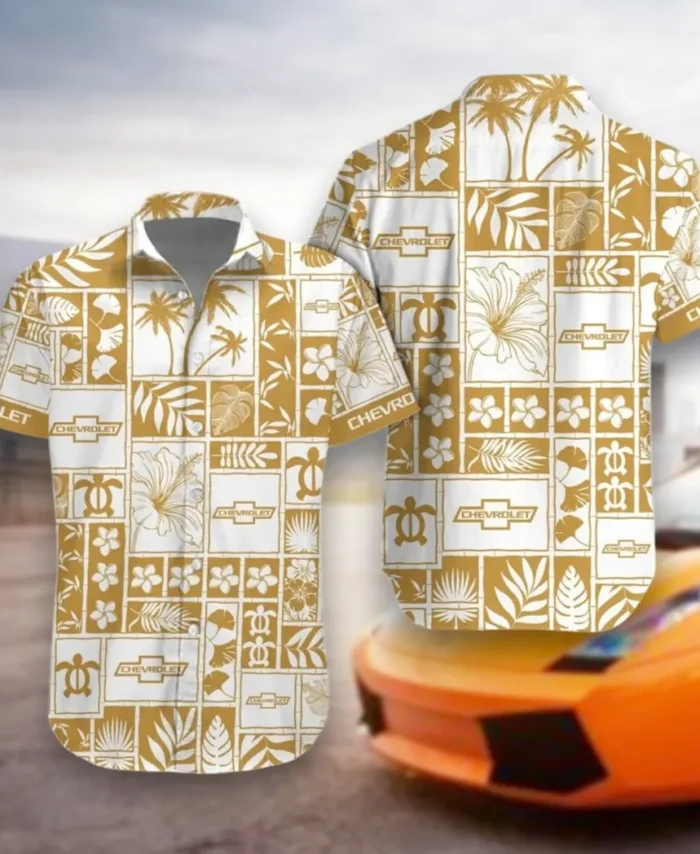 Sporty  Vehicle Hawaiian Shirt Exclusive Logo, Custom Garage Button Shirt CAR350