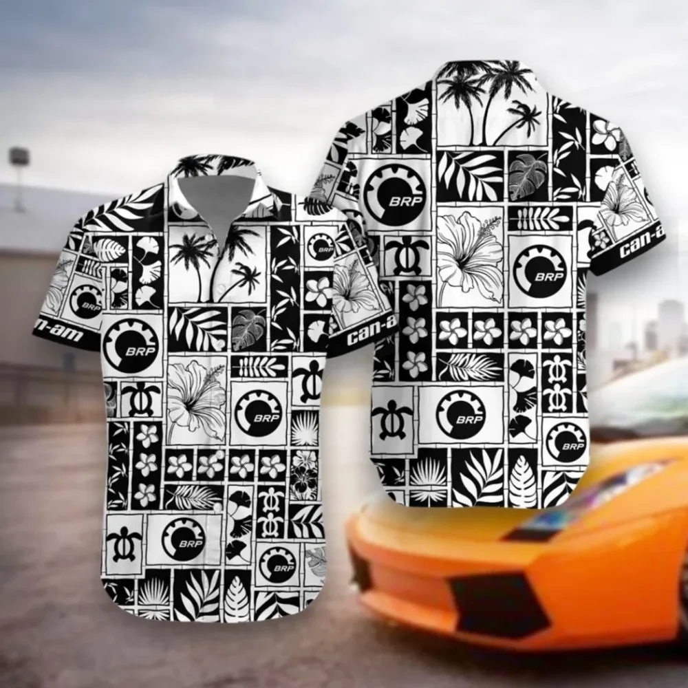 Off-Roader Hawaiian Shirt Exclusive Logo, Road Life Button Shirt CAR350