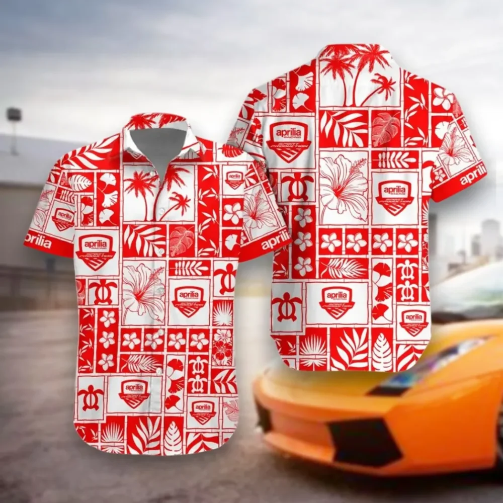 Performance Bike Hawaiian Shirt Exclusive Logo, Custom Garage Button Shirt CAR350