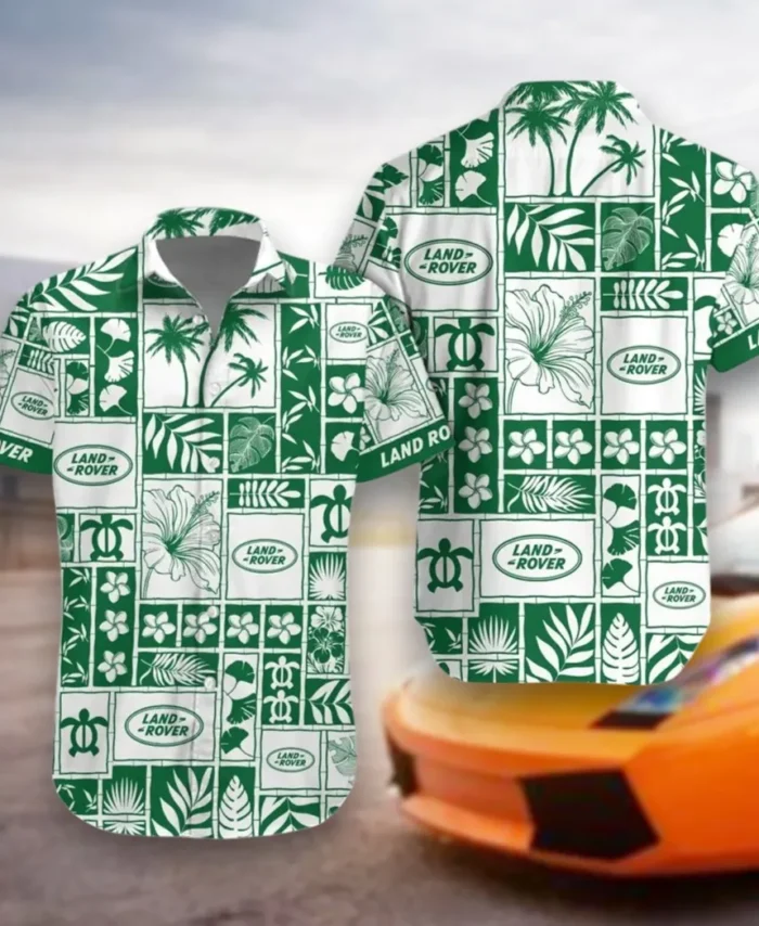4x4 SUV Maker Hawaiian Shirt Exclusive Logo, Engine Lover Button Shirt CAR350