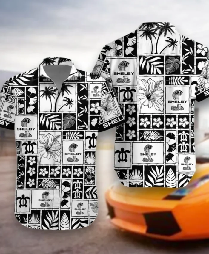 American Sports Car Hawaiian Shirt Exclusive Logo, Rider's Paradise Button Shirt CAR350