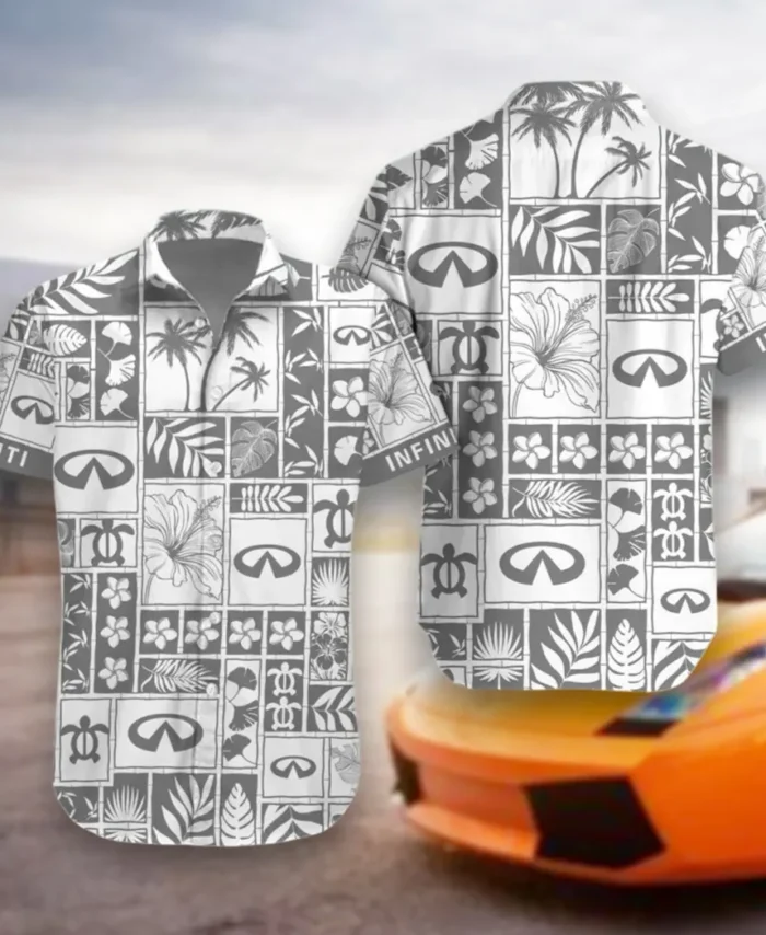Performance Coupe Hawaiian Shirt Exclusive Logo, Road Life Button Shirt CAR350