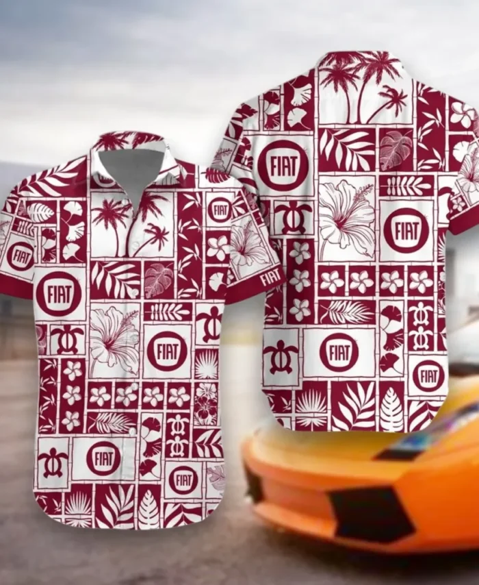 Vintario Autos Hawaiian Shirt Exclusive Logo, Open Road Button Shirt CAR350