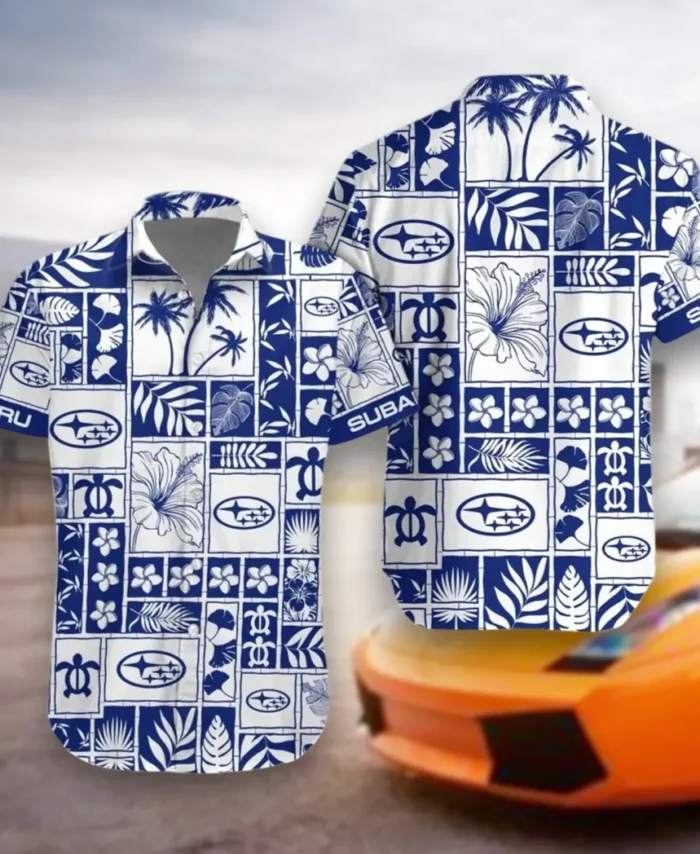 Mountain Ride Hawaiian Shirt Exclusive Logo, Auto Fan Button Shirt CAR350