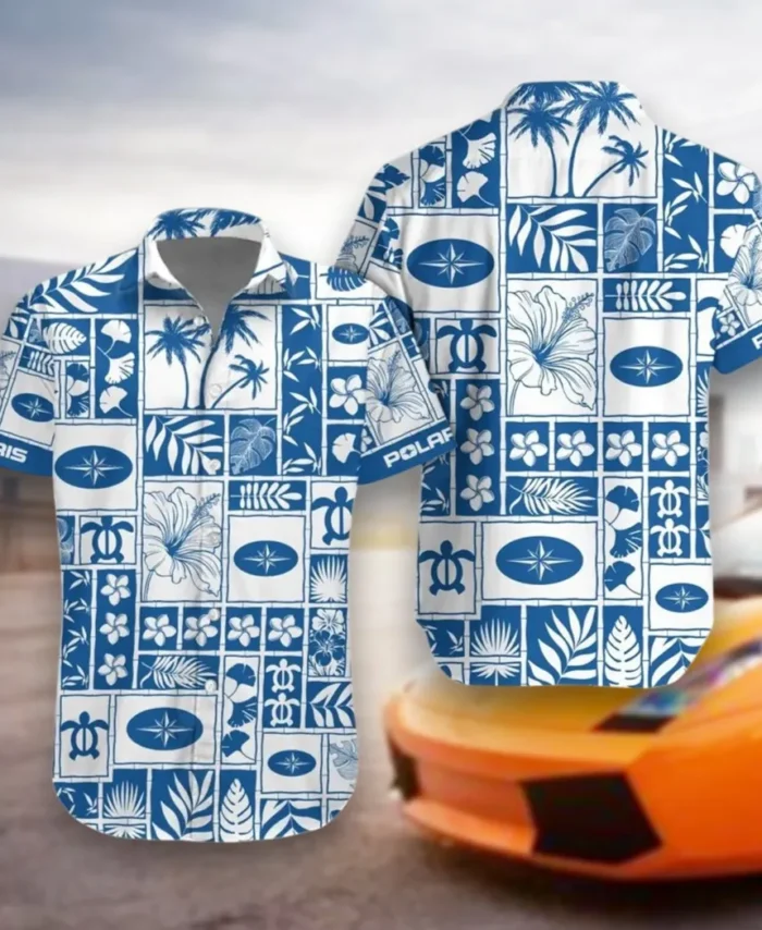 Utility Task Vehicle Hawaiian Shirt Exclusive Logo, Motor Culture Button Shirt CAR350