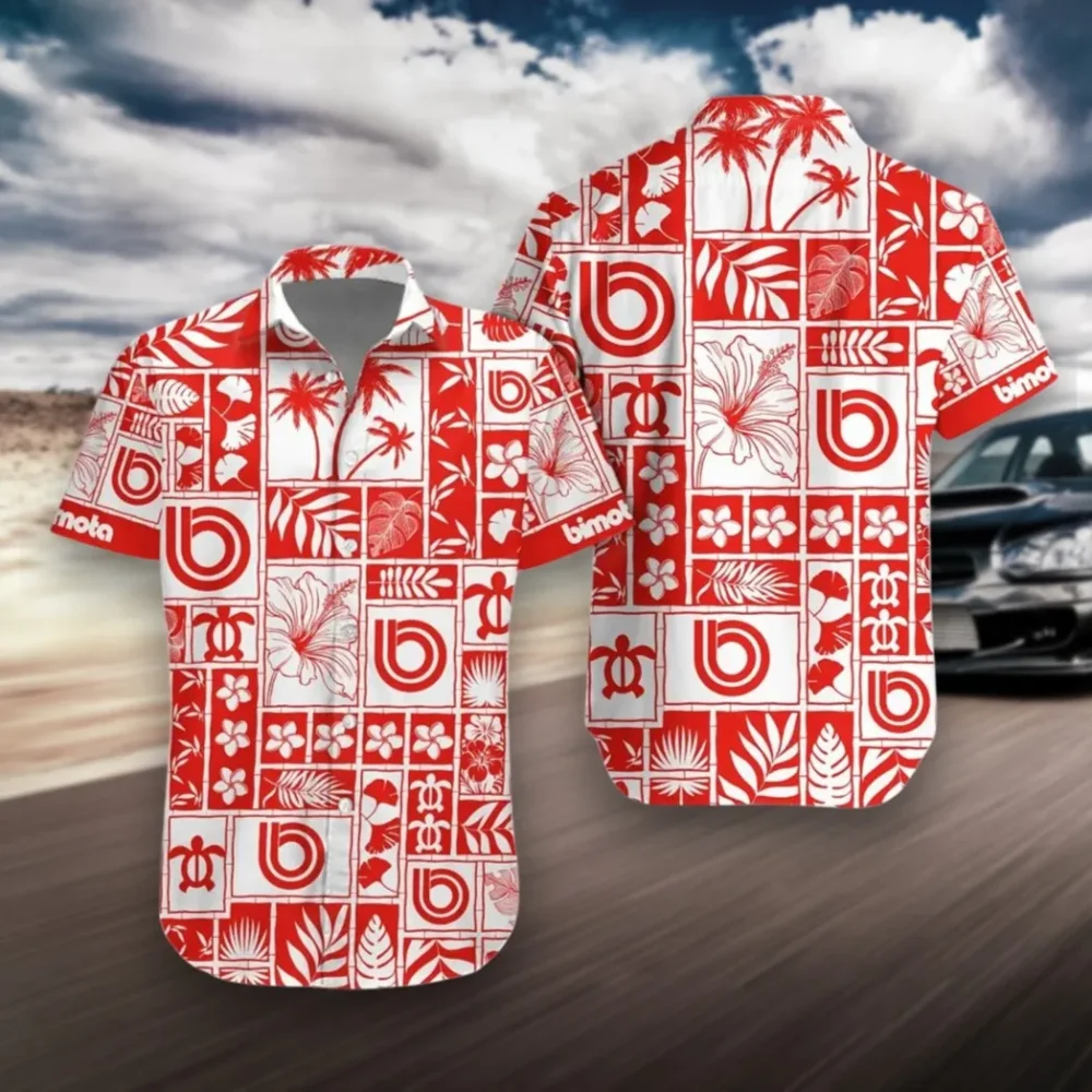 Racing Bike Hawaiian Shirt Exclusive Logo, Open Road Button Shirt MOTOR3