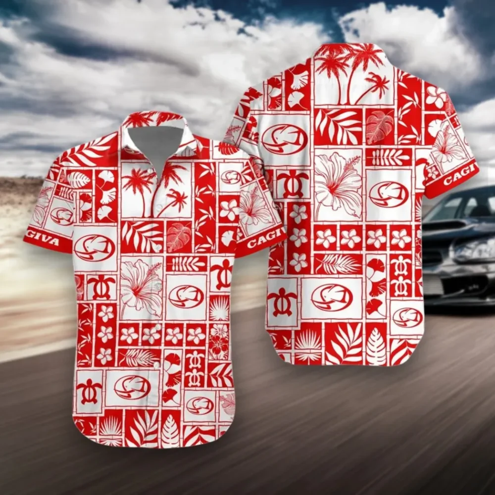 Motorcycle Hawaiian Shirt Exclusive Logo, Speed Legend Button Shirt MOTOR3