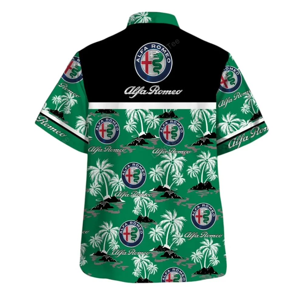 Sport Sedan Hawaiian Shirt Exclusive Logo, Street-Ready Button Shirt CAR144 - Image 3