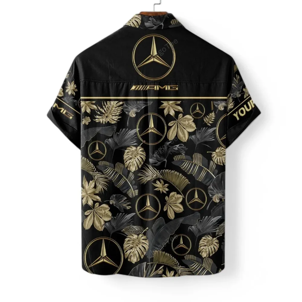 Racing Edition Car Hawaiian Shirt Exclusive Logo, Engine Lover Button Shirt CAR139 - Image 4