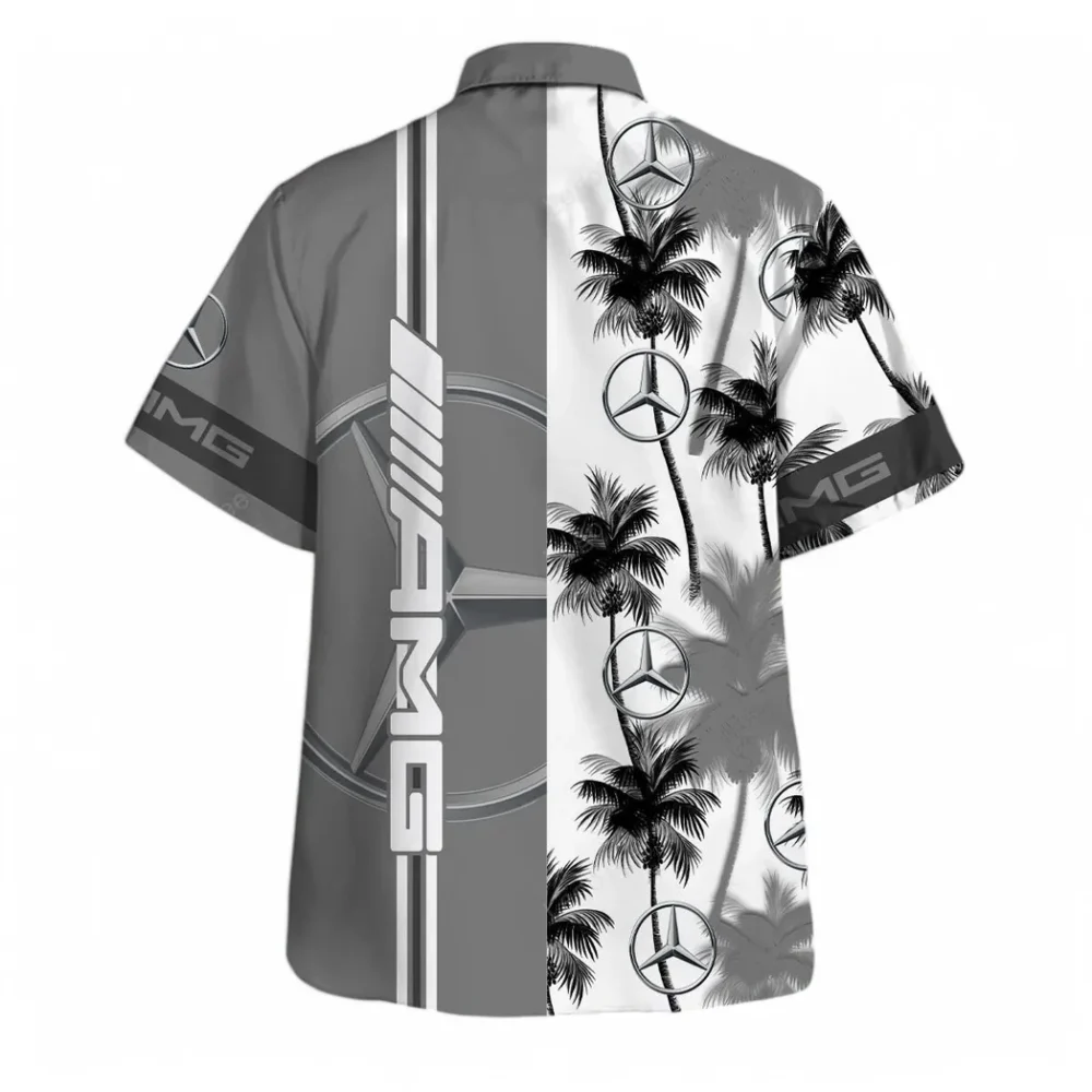 Performance Car Hawaiian Shirt Exclusive Logo, Rider's Paradise Button Shirt CAR143 - Image 3