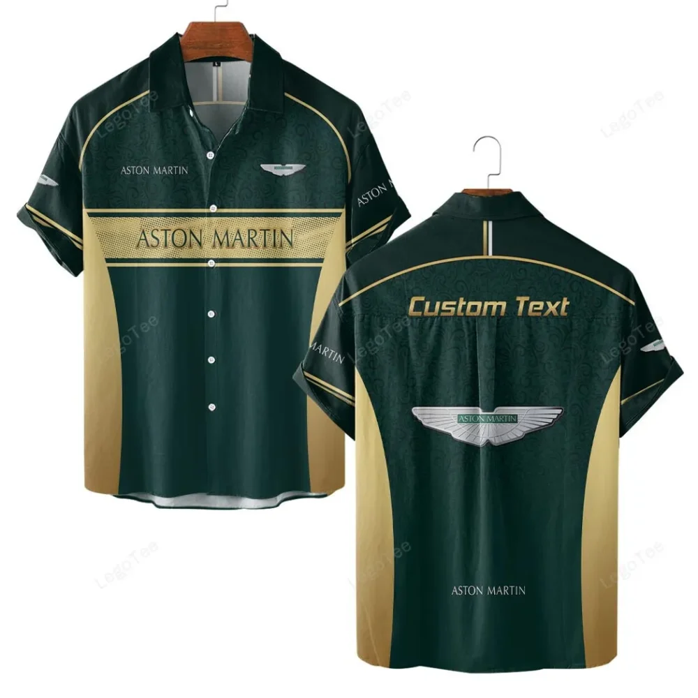 Classic Luxury Ride Hawaiian Shirt Exclusive Logo, Bold Driver Button Shirt CAR137 - Image 2