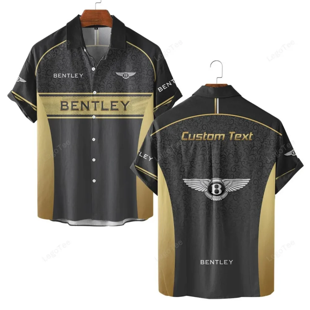 High-End Coupe Hawaiian Shirt Exclusive Logo, Summer Garage Button Shirt CAR137 - Image 2