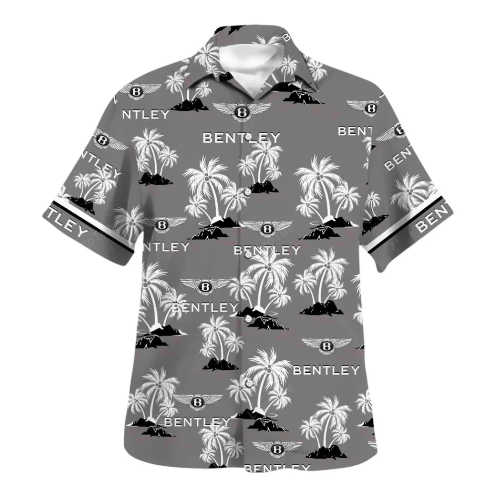 Premium Car Hawaiian Shirt Exclusive Logo, Retro Driver Button Shirt CAR144 - Image 2