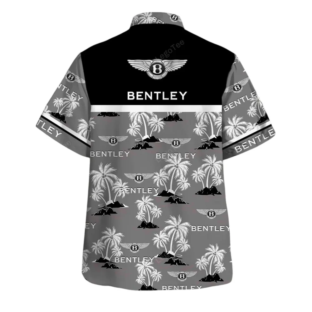 Premium Car Hawaiian Shirt Exclusive Logo, Retro Driver Button Shirt CAR144 - Image 3