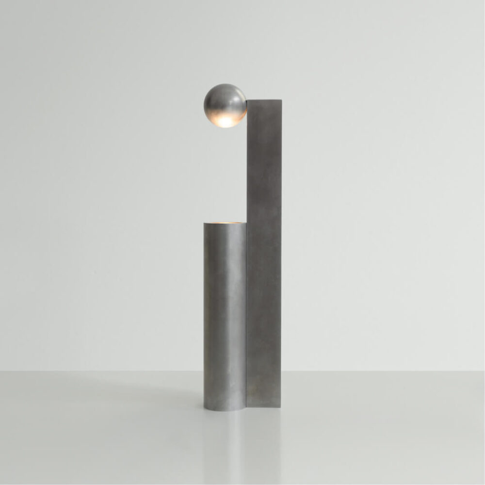 Faraday Floor Lamp With Integrated Side Table