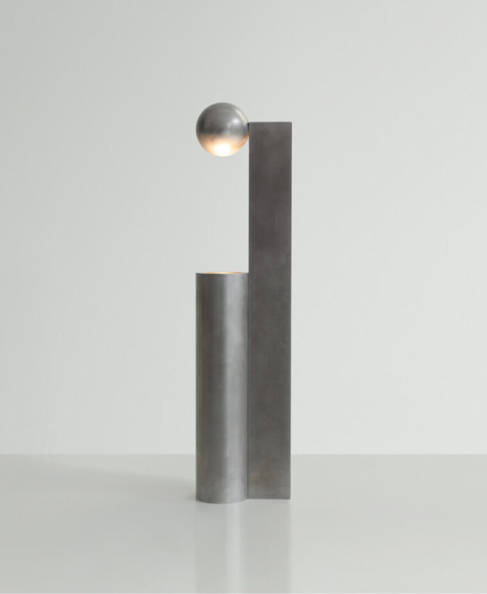 Faraday Floor Lamp With Integrated Side Table