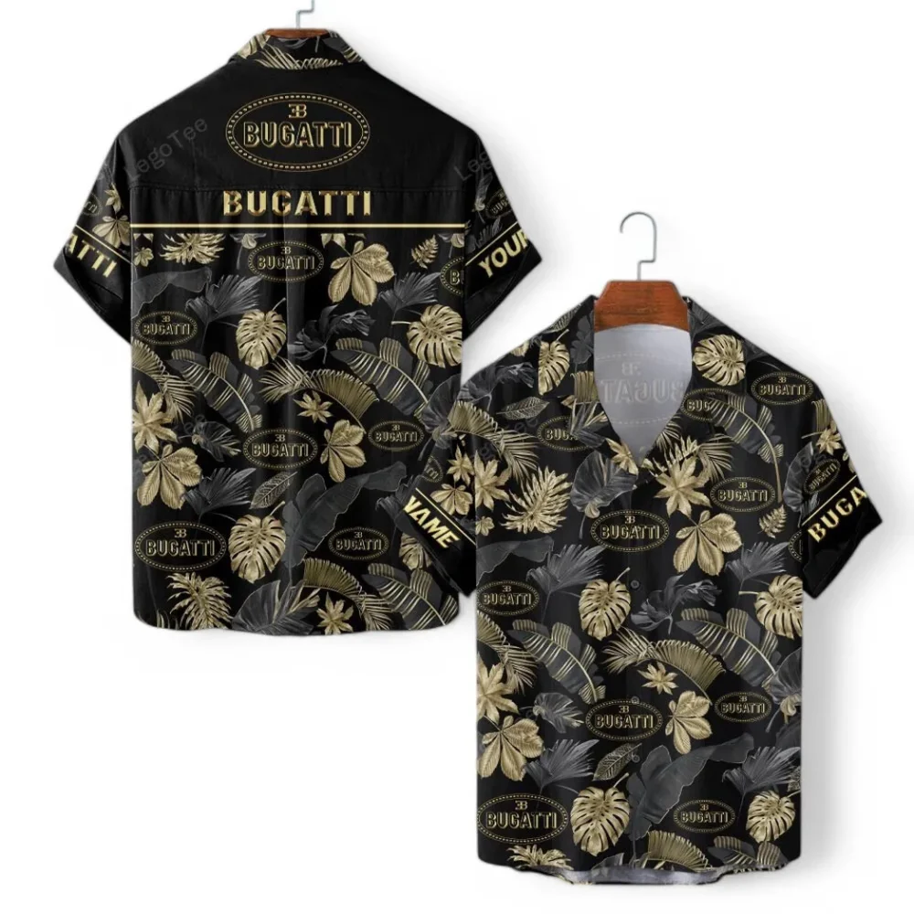 Luxury Machine Hawaiian Shirt Exclusive Logo, Performance Gear Button Shirt CAR139 - Image 2