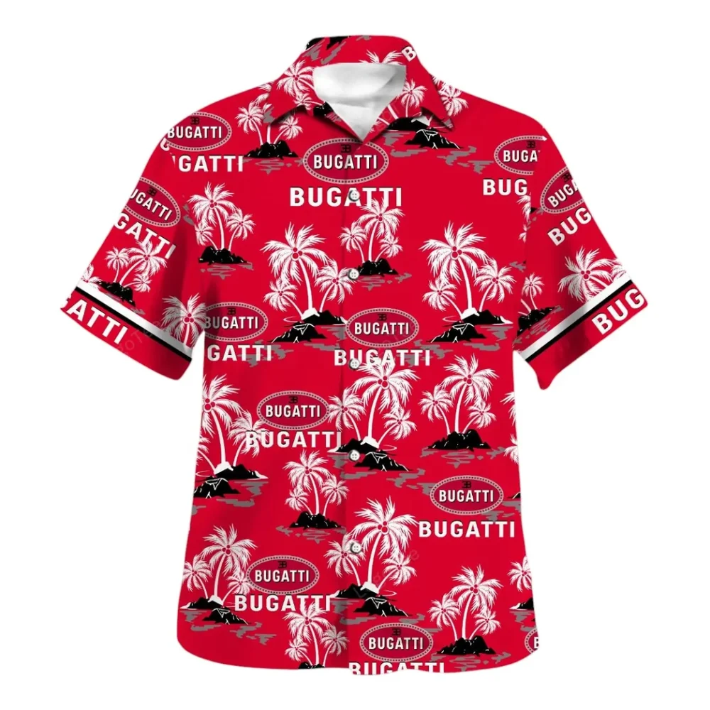 Luxury Machine Hawaiian Shirt Exclusive Logo, Custom Ride Button Shirt CAR144 - Image 2