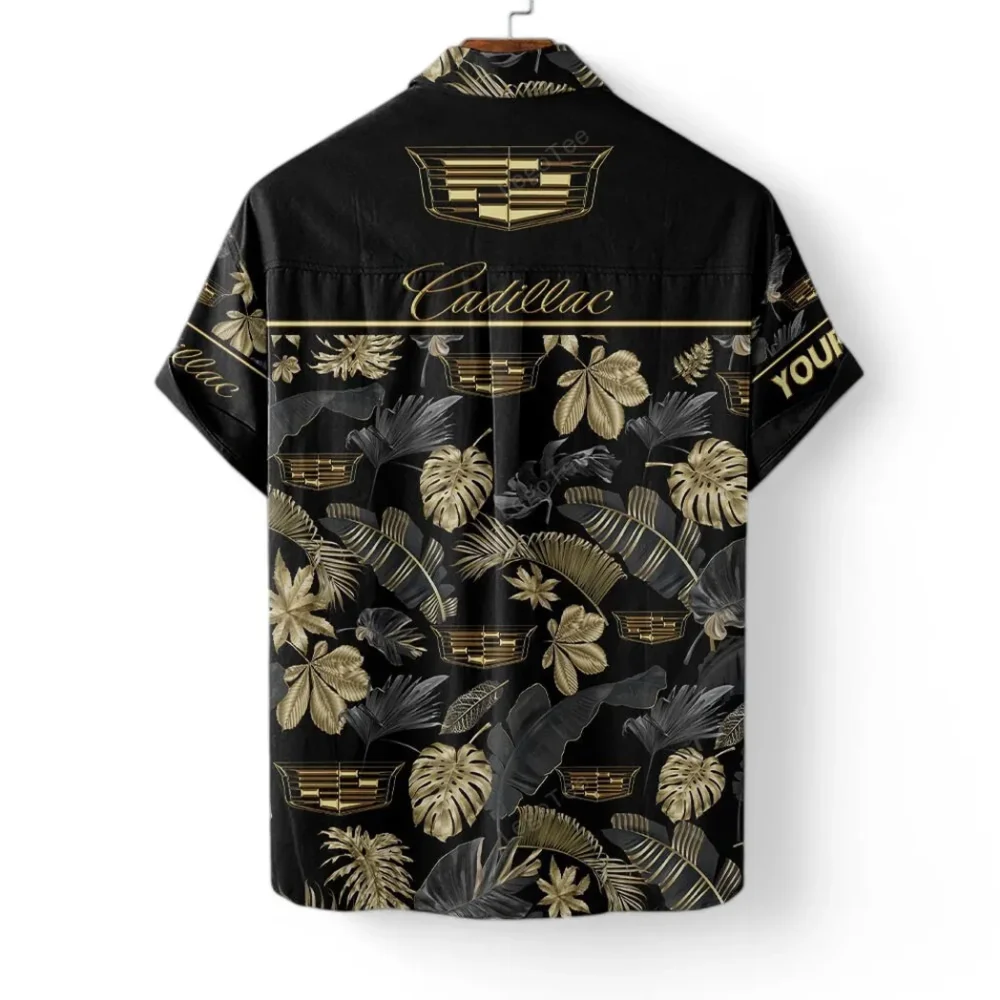 Classic Cruiser Hawaiian Shirt Exclusive Logo, Road-Trip Ready Button Shirt CAR139 - Image 4