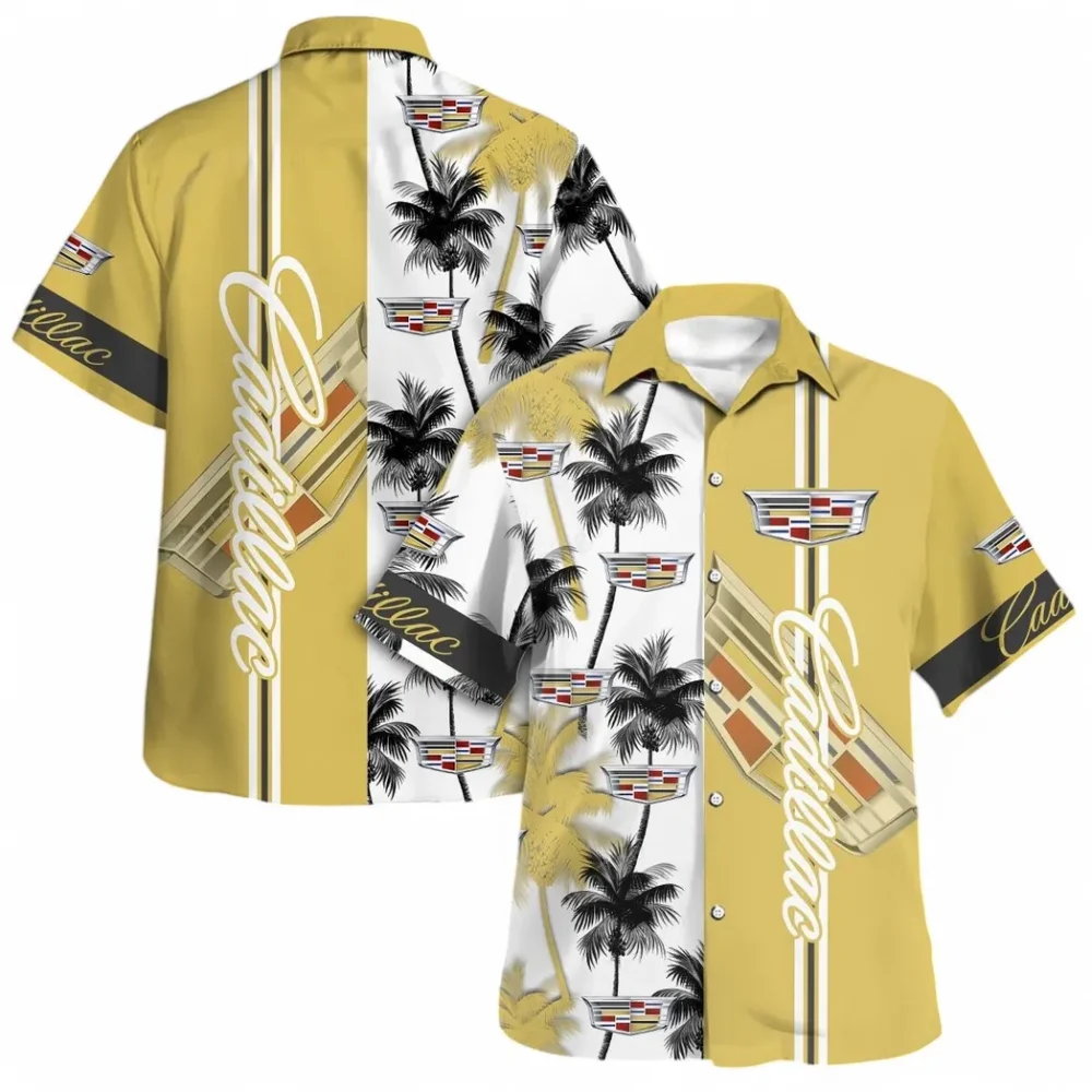 Elegant Touring Car Hawaiian Shirt Exclusive Logo, Street Racer Button Shirt CAR143 - Image 4