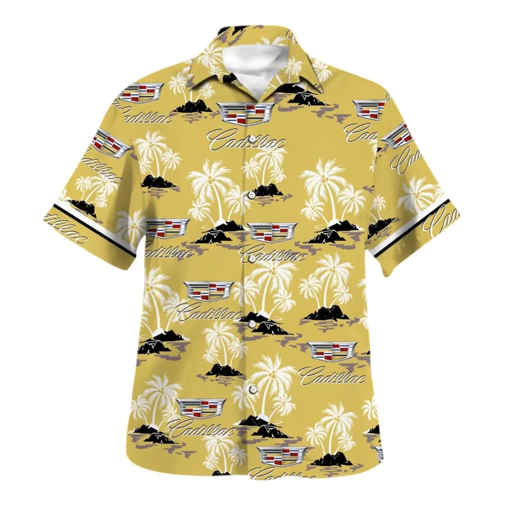 Executive Car Hawaiian Shirt Exclusive Logo, Custom Ride Button Shirt CAR144 - Image 2
