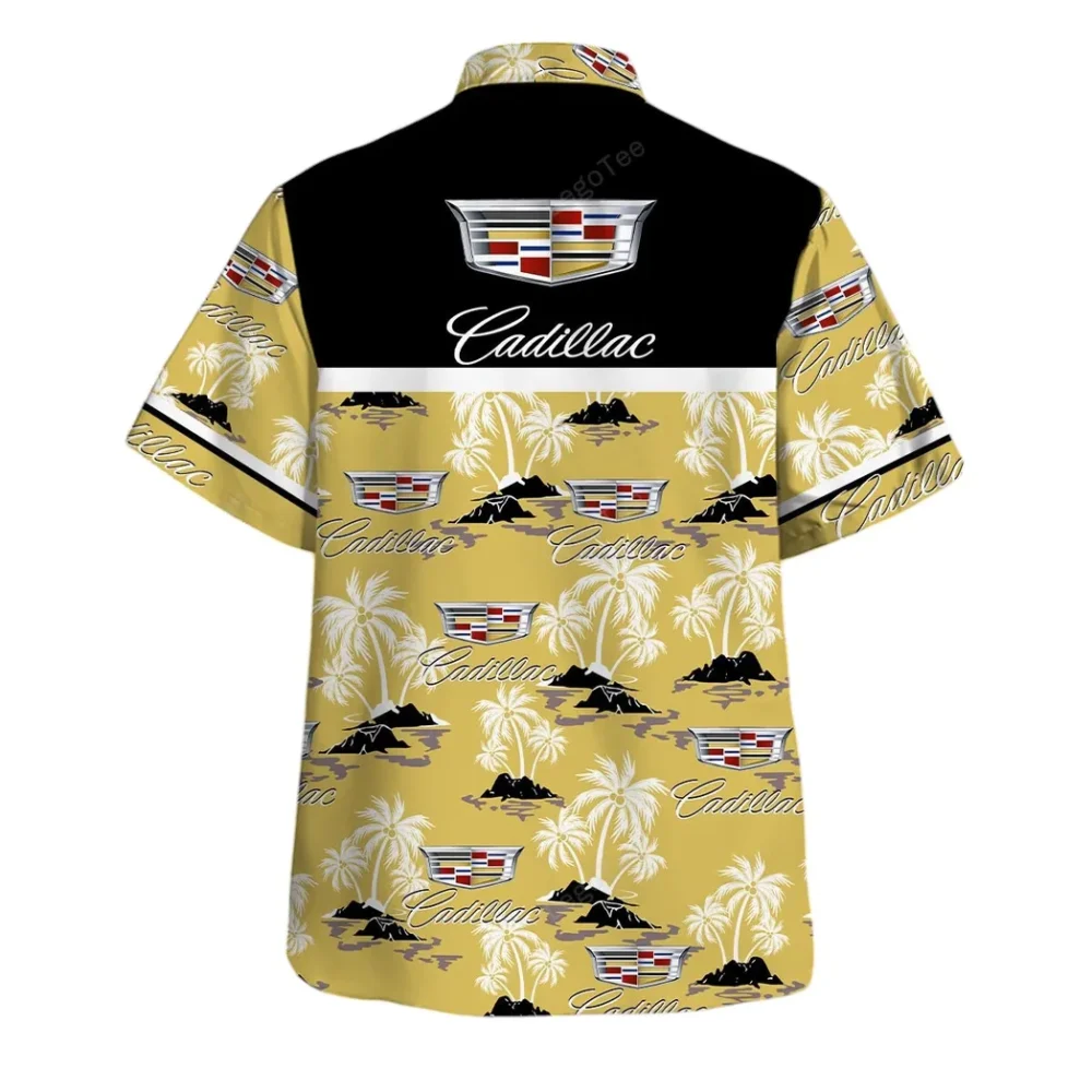 Executive Car Hawaiian Shirt Exclusive Logo, Custom Ride Button Shirt CAR144 - Image 3