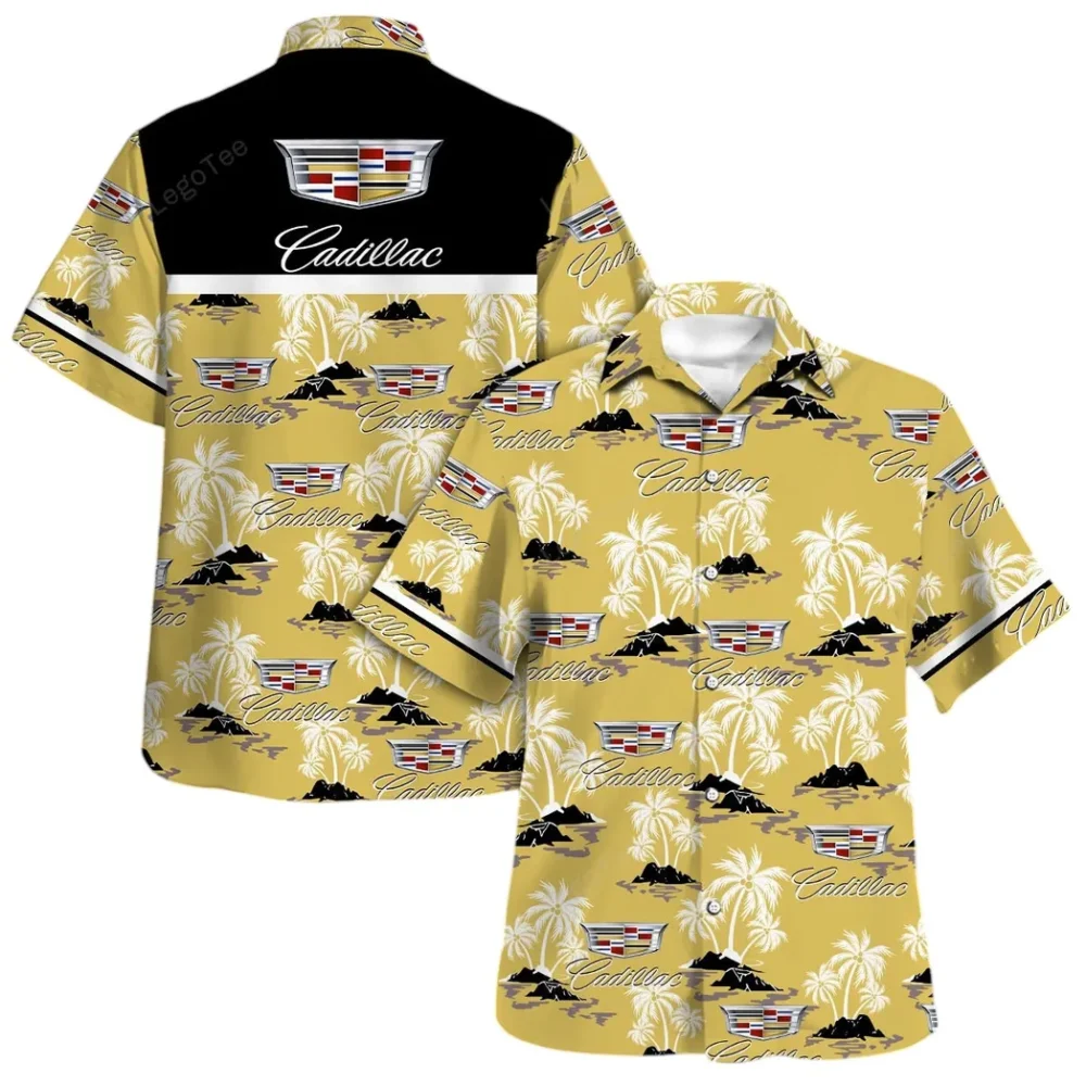 Executive Car Hawaiian Shirt Exclusive Logo, Custom Ride Button Shirt CAR144 - Image 4