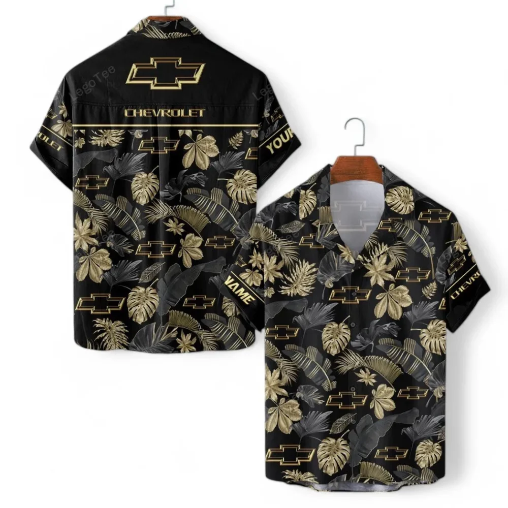 Classic Roadster Hawaiian Shirt Exclusive Logo, Highway Cruise Button Shirt CAR139 - Image 2