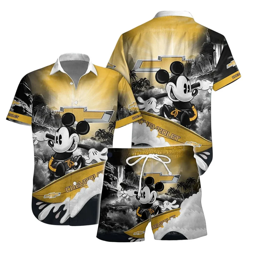 Classic Roadster Hawaiian Shirt Exclusive Logo, Street Racer Button Shirt CAR151 - Image 2