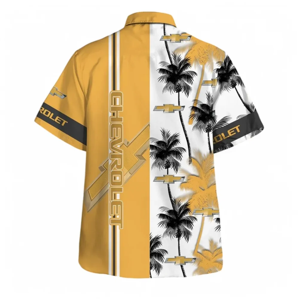 Modern Crossover Hawaiian Shirt Exclusive Logo, Custom Garage Button Shirt CAR143 - Image 3