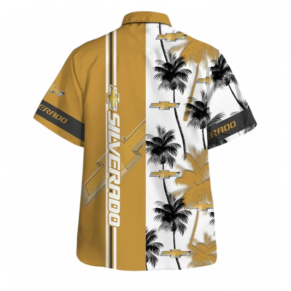 Utility Pickup Hawaiian Shirt Exclusive Logo, Hot Rod Button Shirt CAR143 - Image 3