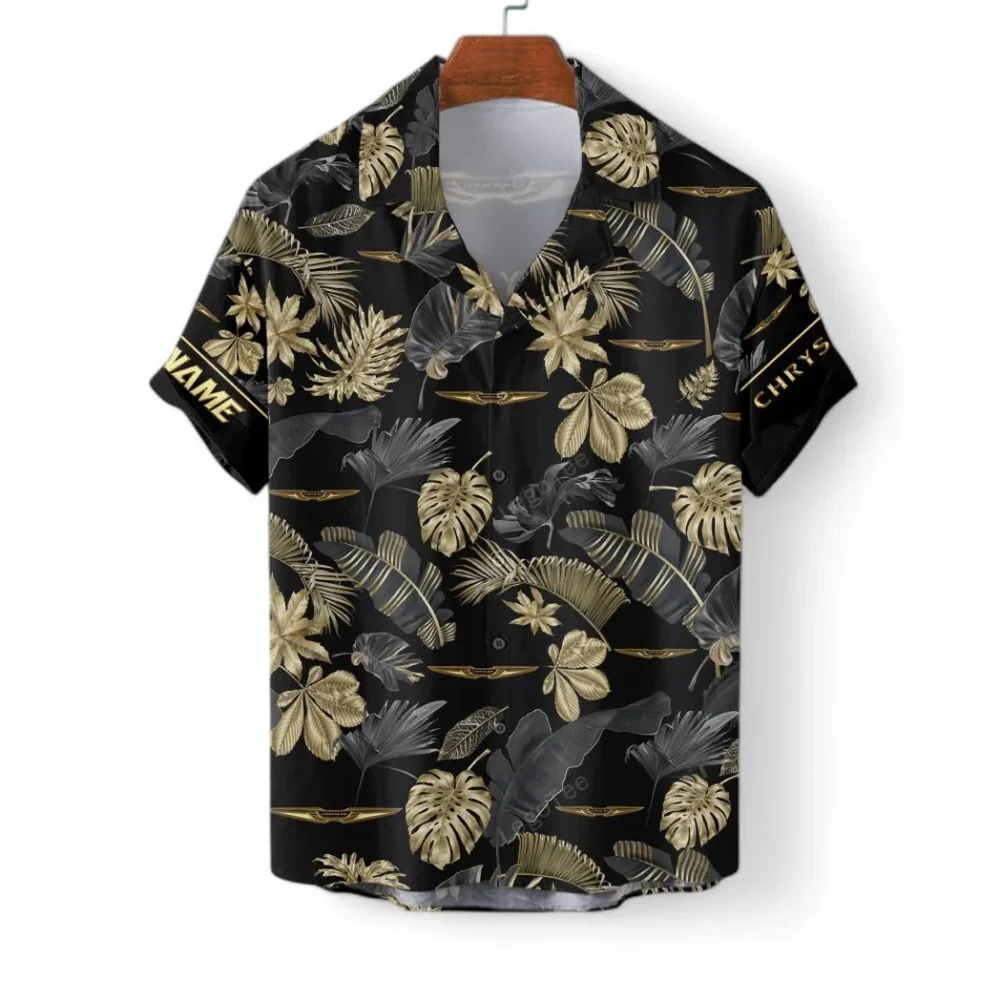 Executive Vehicle Hawaiian Shirt Exclusive Logo, Summer Garage Button Shirt CAR139 - Image 3