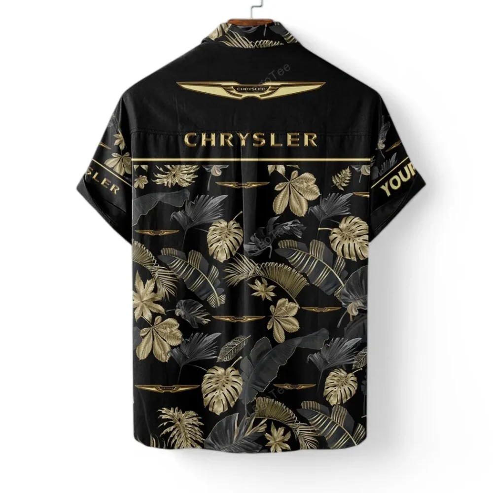 Executive Vehicle Hawaiian Shirt Exclusive Logo, Summer Garage Button Shirt CAR139 - Image 4