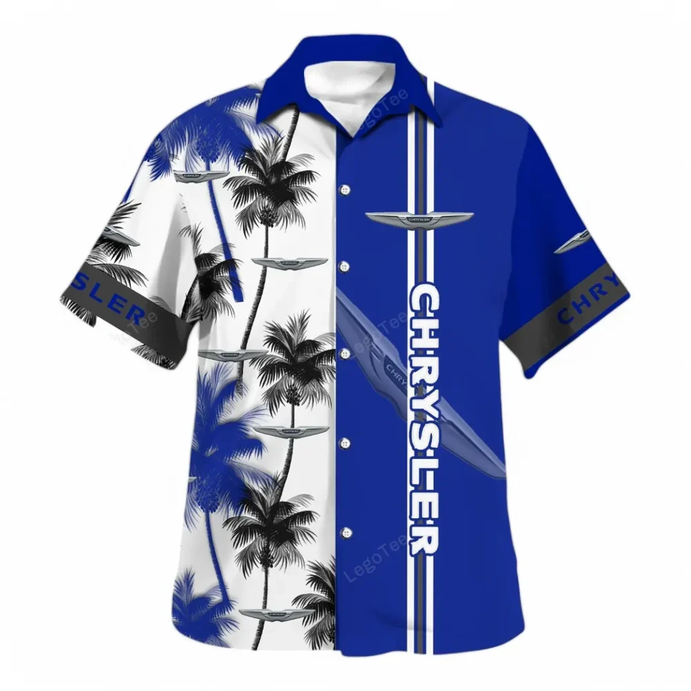Premium Ride Hawaiian Shirt Exclusive Logo, Auto Fan Button Shirt CAR143 - Image 2