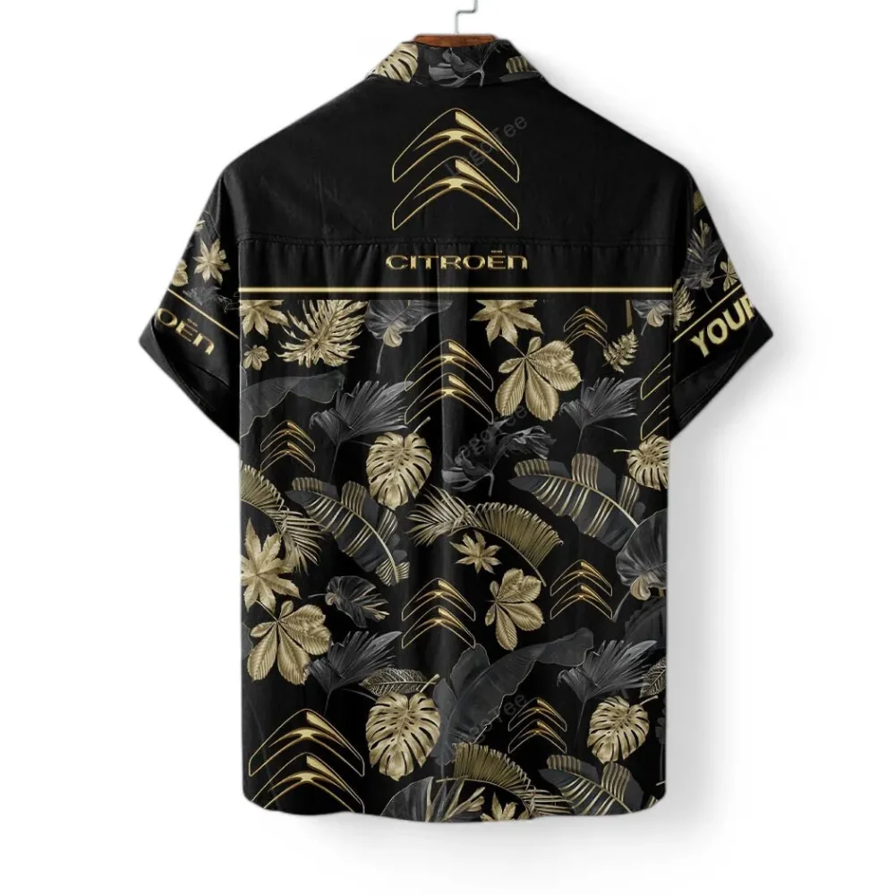 Efficient Vehicle Hawaiian Shirt Exclusive Logo, Drift-Ready Button Shirt CAR139 - Image 4