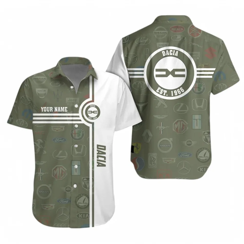 Duramax Systems Hawaiian Shirt Exclusive Logo, Custom Ride Button Shirt CAR174 - Image 2