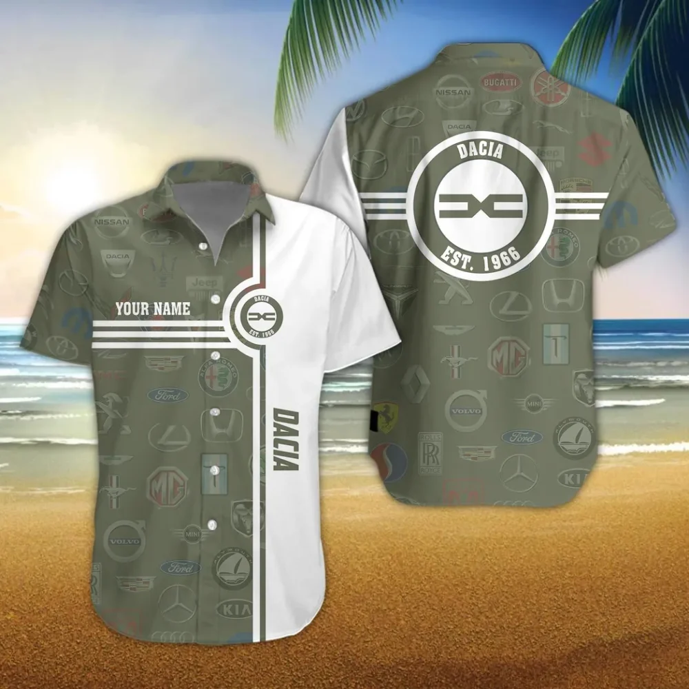 Duramax Systems Hawaiian Shirt Exclusive Logo, Custom Ride Button Shirt CAR174 - Image 3