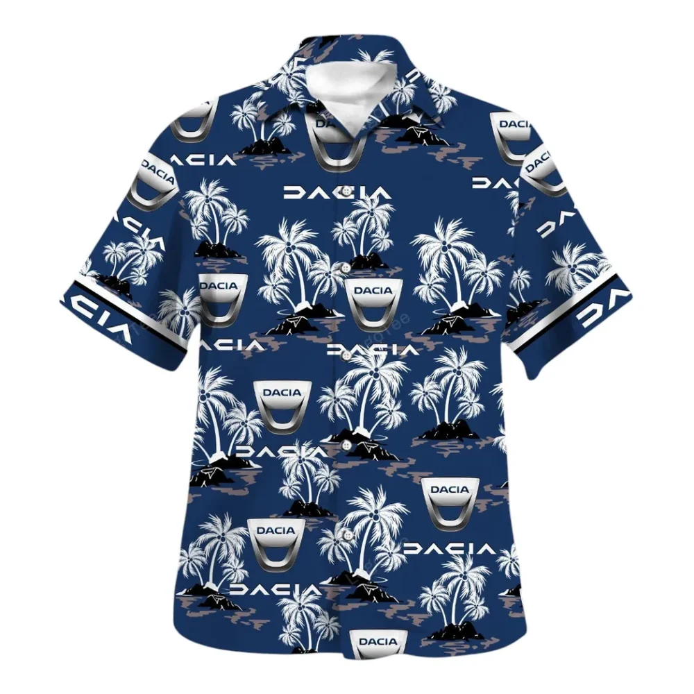 Duramax Systems Hawaiian Shirt Exclusive Logo, Engine Lover Button Shirt CAR144 - Image 2