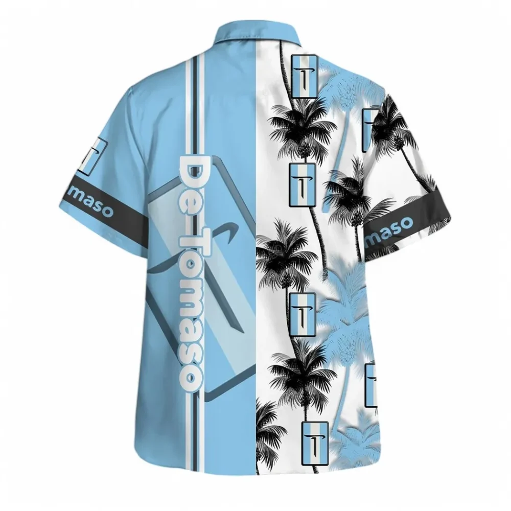 Racing Legend Hawaiian Shirt Exclusive Logo, Summer Garage Button Shirt CAR143 - Image 3