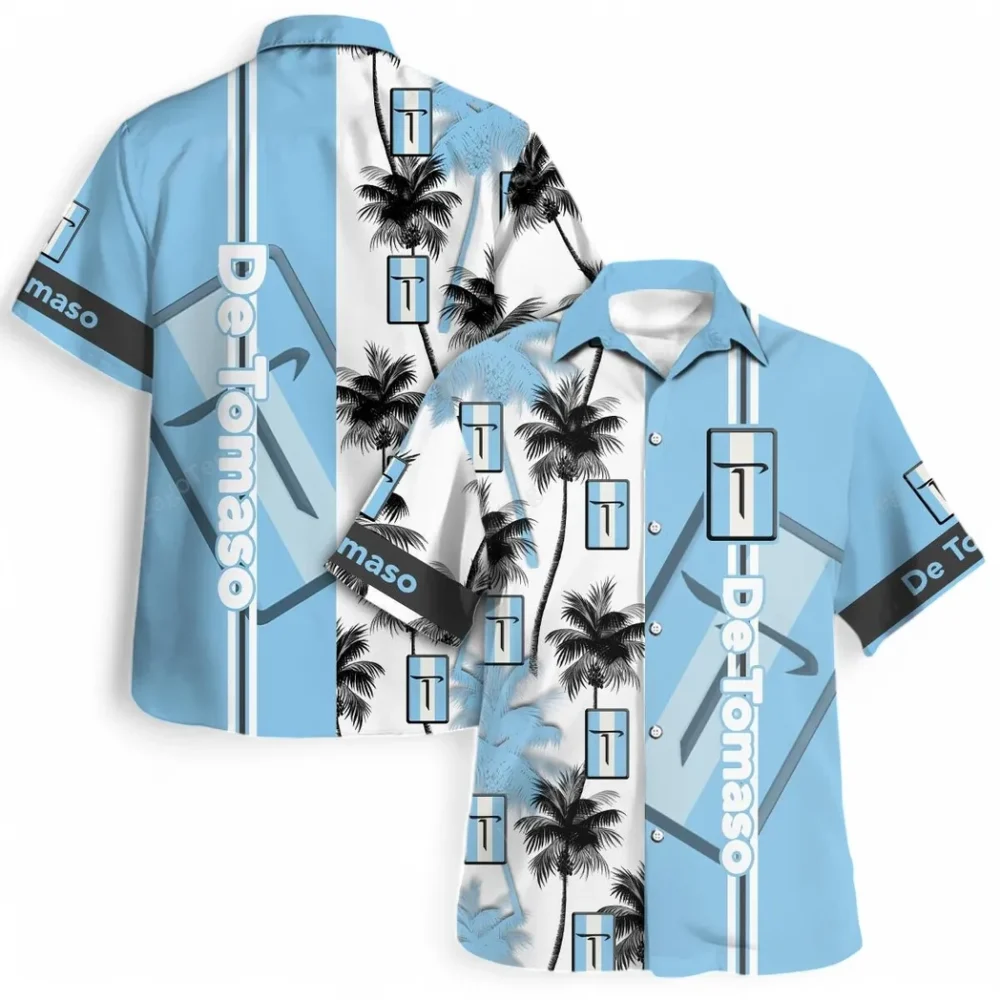 Racing Legend Hawaiian Shirt Exclusive Logo, Summer Garage Button Shirt CAR143 - Image 4