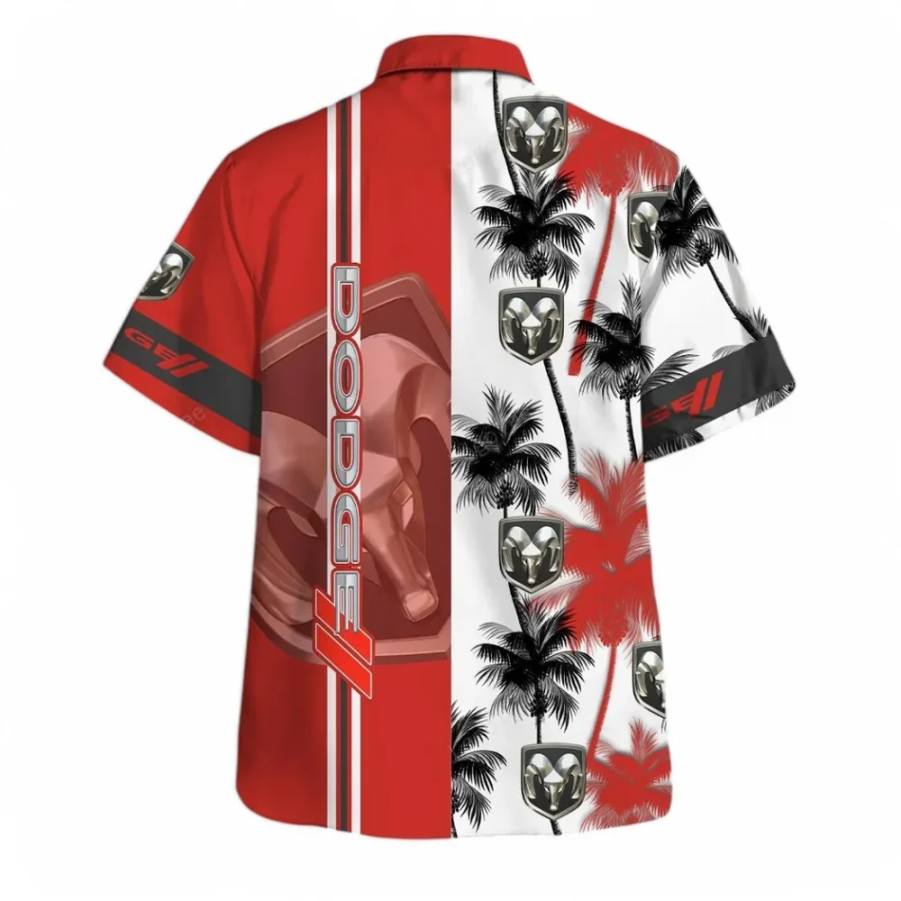 Muscle Car Hawaiian Shirt Exclusive Logo, Highway Cruise Button Shirt CAR143 - Image 3