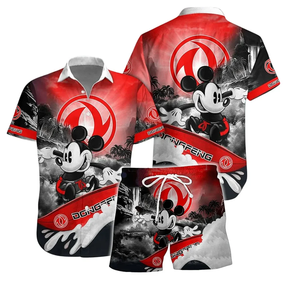 Drivetech Machines Hawaiian Shirt Exclusive Logo, Street-Ready Button Shirt CAR151 - Image 2