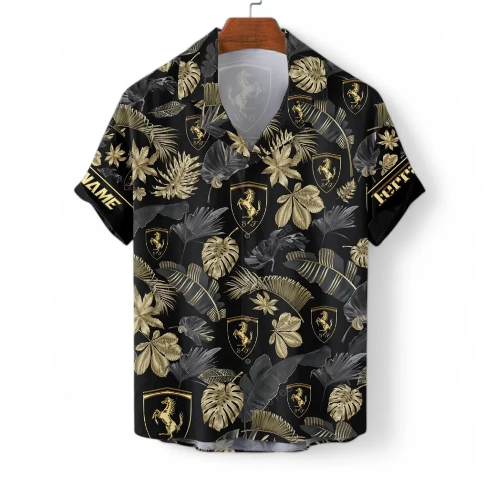 Exotic Sports Car Hawaiian Shirt Exclusive Logo, Street-Ready Button Shirt CAR139 - Image 3